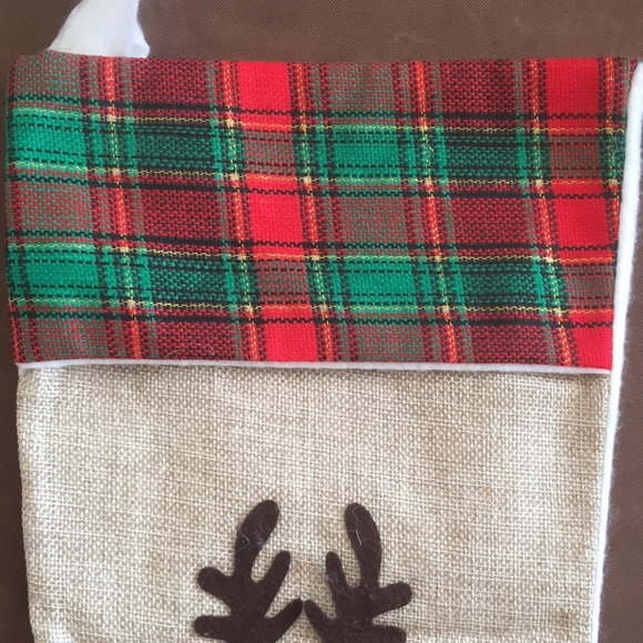 NWOT: Christmas Stocking NEW 16” x 9” - Picture 3 of 6